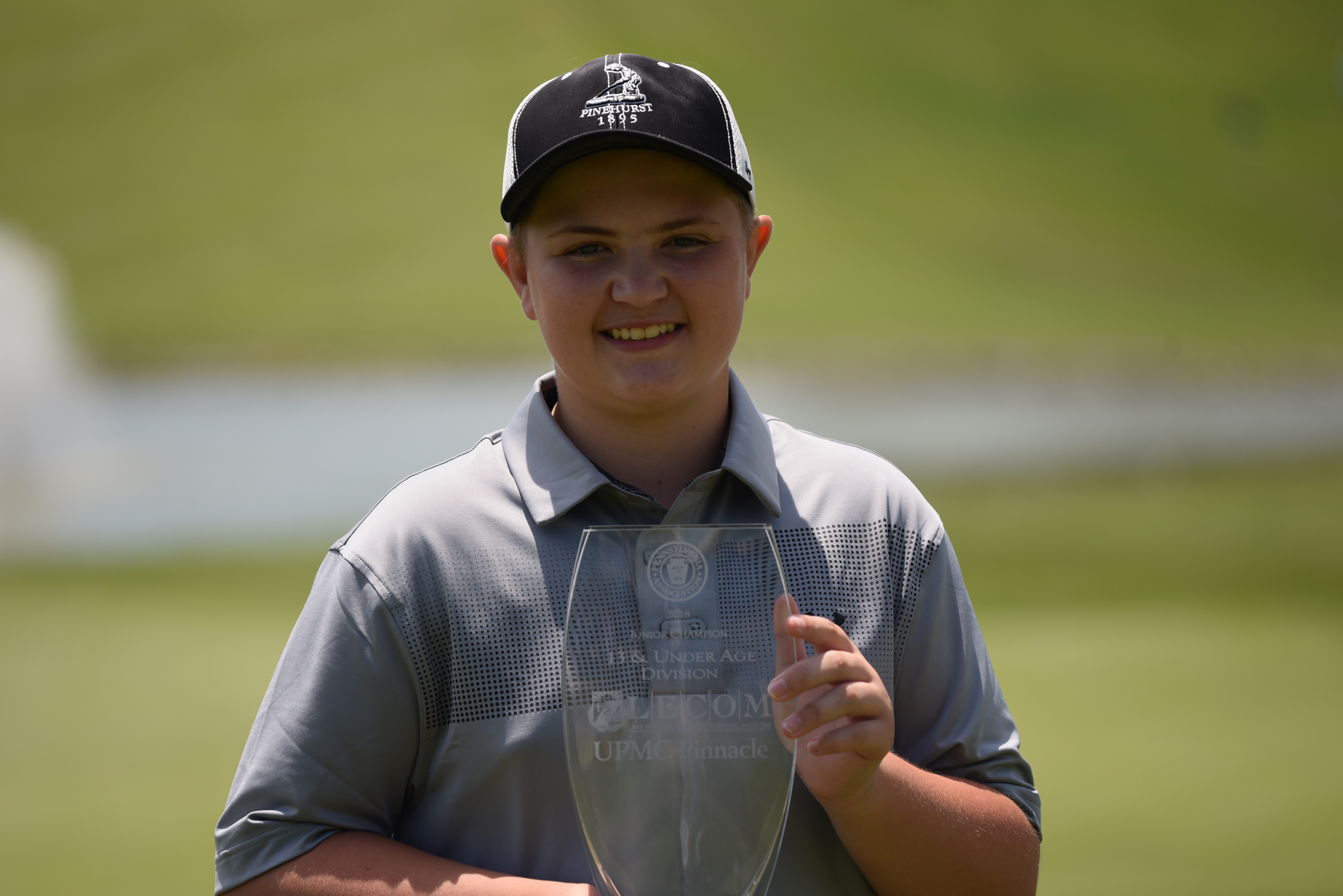 2018 Junior-Junior Boys' Champion Benjamin Saggers.