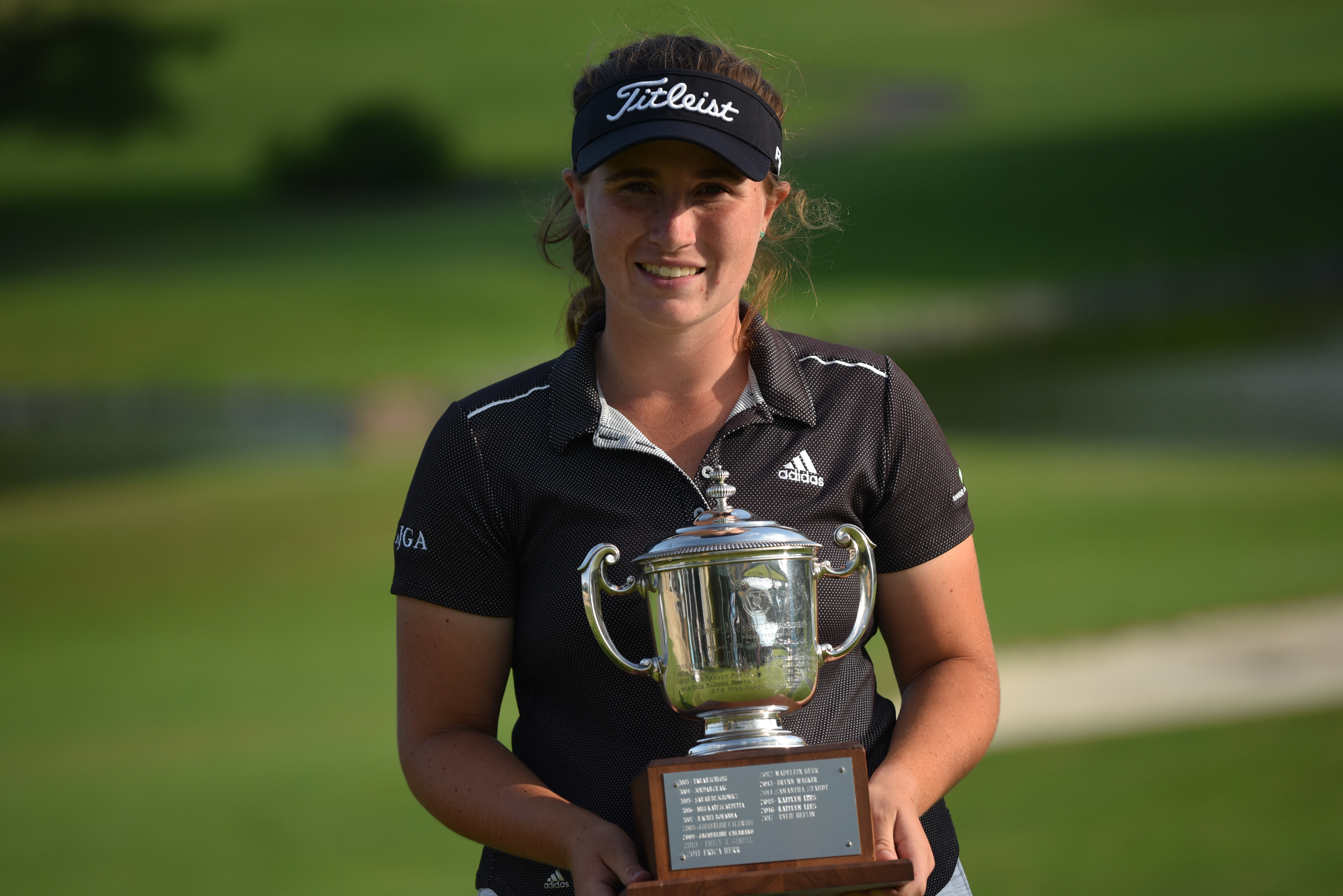 2018 Junior Girls' Champion Kaitlyn Lees of Philadelphia Country Club.